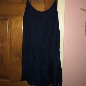 A navy blue romper from American Eagle